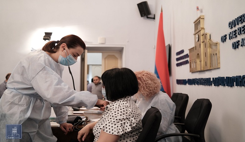 ՀՀ վարչապետի պաշտոնակատարի աշխատակազմը պատվաստվել է կորոնավիրուսի դեմ