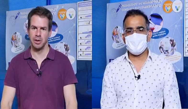 ՀՀ-ում Ֆրանսիայի և Հնդկաստանի դեսպանները պատվաստվել են կորոնավիրուսի դեմ