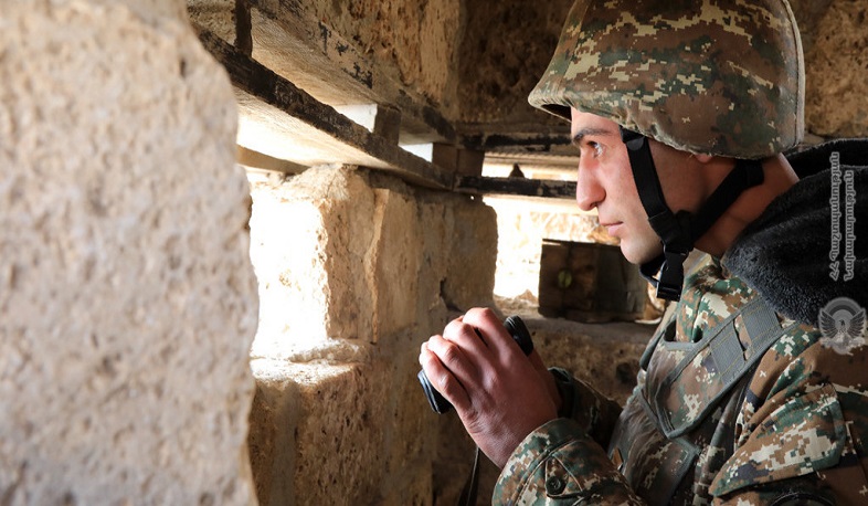 No incidents reported on Armenian-Azerbaijani state border: Ministry of Defense