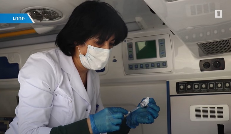 Պատվաստման համար շրջիկ մեքենաներ` Լոռու մարզում