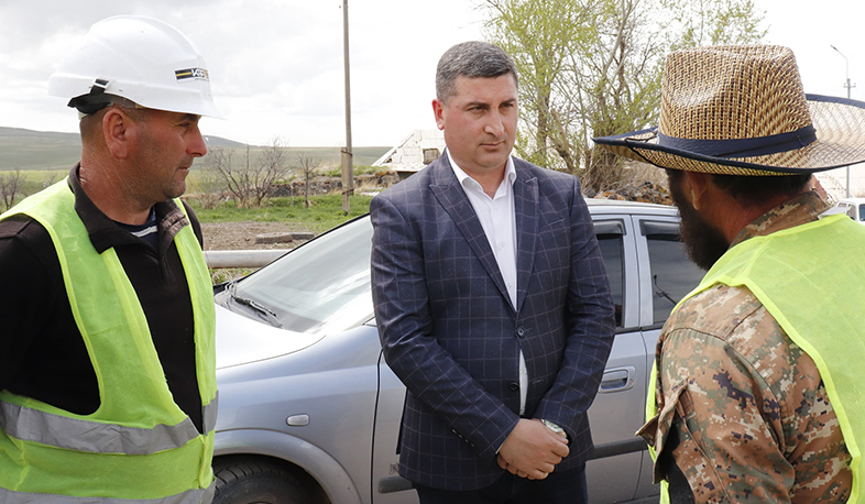 Կհիմնանորոգվի  Ծովակ-Ախպրաձոր ռազմավարական կարևոր նշանակության  ճանապարհը. Սանոսյան