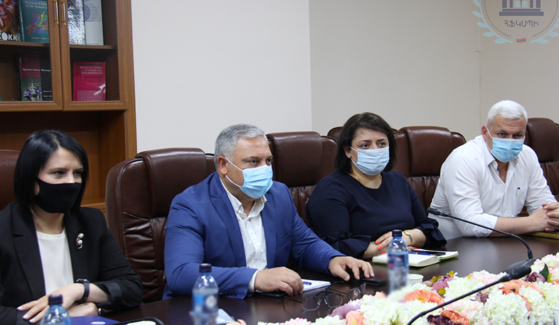 Ֆիզկուլտինստիտուտում քննարկվել են բուհի միջազգային համագործակցության հեռանկարները