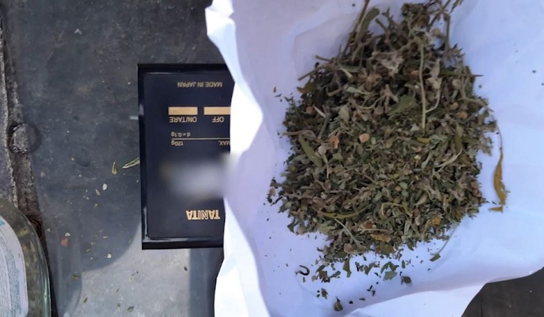 Ոստիկաններն ապօրինի թմրաշրջանառության դեպք են բացահայտել