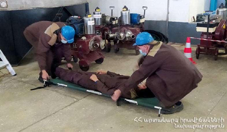 Ուսումնավարժանք` Տավուշի մարզում, գործարկվել է էլեկտրաշչակ