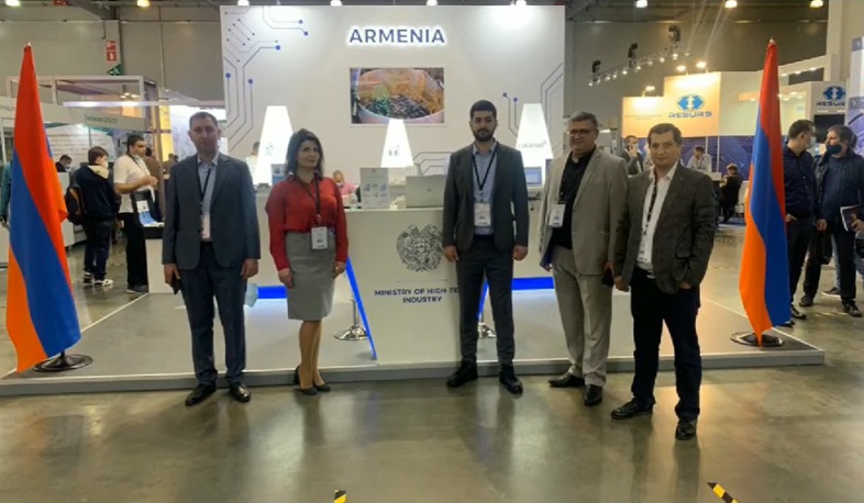 Nine Armenian technology companies participated in the ExpoElectronica international exhibition in Moscow