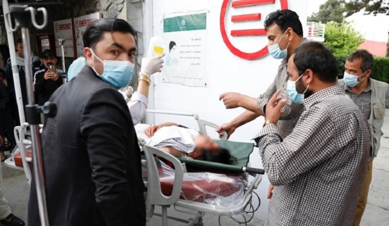 Dozens killed in bomb attack near school in Kabul