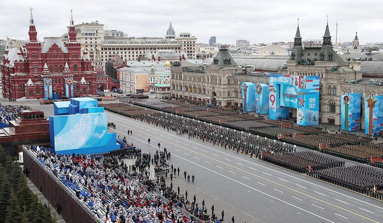 Մոսկվայում տեղի է ունեցել Հայրենական մեծ պատերազմում հաղթանակի 76-ամյակին նվիրված ռազմական շքերթ