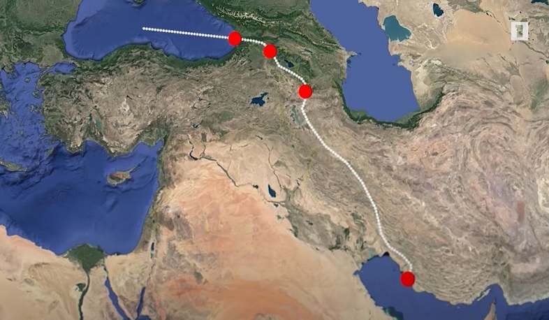 Economic route connecting Persian Gulf to Black Sea: what is the role of Armenia?