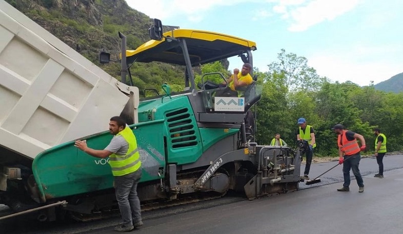 Վանաձոր - Ալավերդի - Վրաստանի սահման միջպետական ճանապարհին ասֆալտապատման աշխատանքներ են