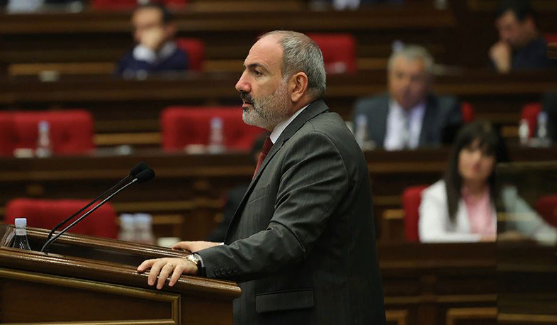 Նիկոլ Փաշինյանի եզրափակիչ ելույթն Ազգային ժողովում՝ վարչապետի ընտրության հատուկ նիստին