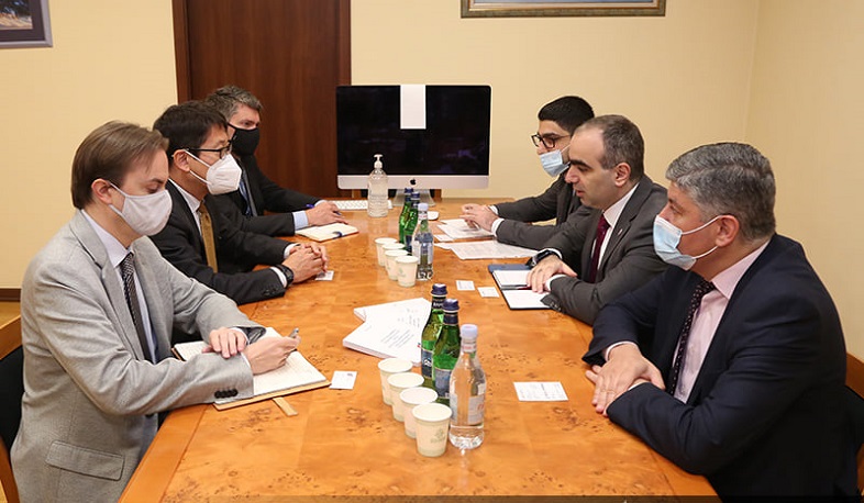 Заместитель председателя КГД обсудил с и.о. директора Армянского офиса АМР США вопросы дальнейшего сотрудничества
