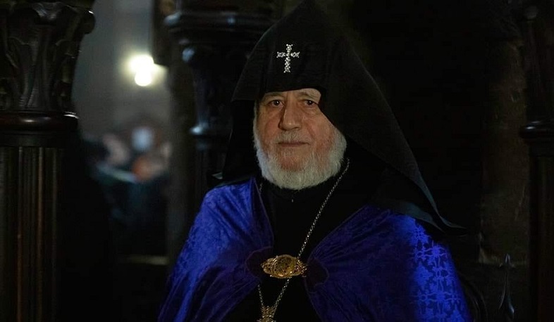 Karekin II sent his condolences to the people of Russia on the occasion of the Kazan tragedy