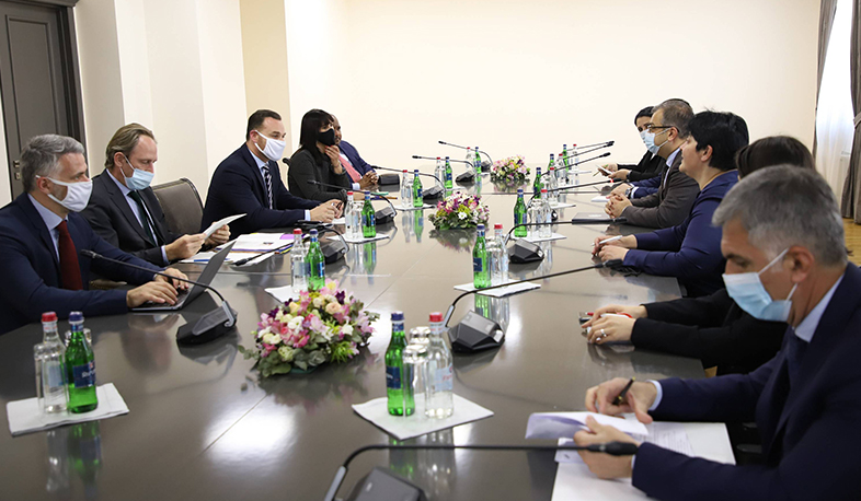 ԱԳ նախարարի տեղակալն ընդունել է Ֆրանկոֆոնիայի խորհրդարանական վեհաժողովի պատվիրակության անդամներին