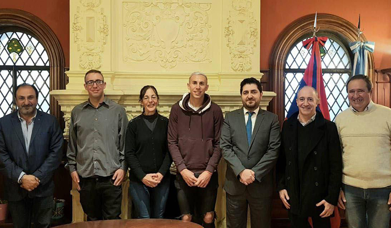 Բալեկյանը և իր ընտանիքի անդամները հյուրընկալվել են ՀՀ դեսպան Հովհաննես Վիրաբյանի կողմից