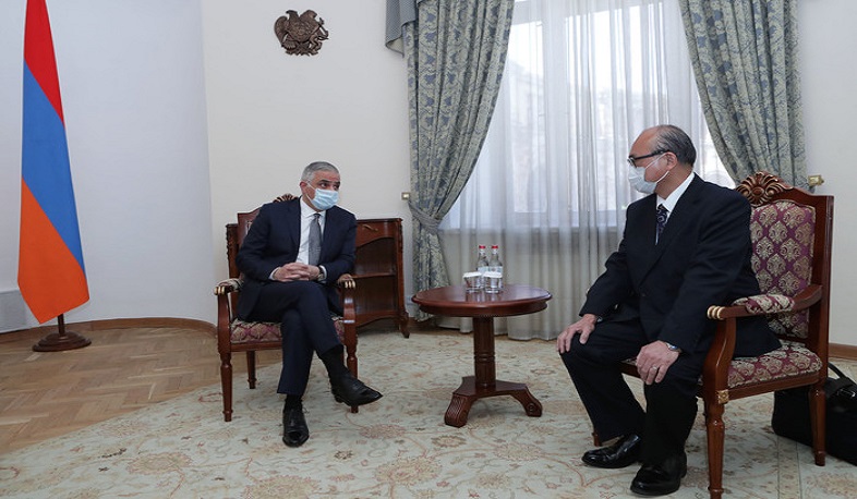 Мгер Григорян и новоназначенный посол Японии подчеркнули необходимость развития торгово-экономического сотрудничества