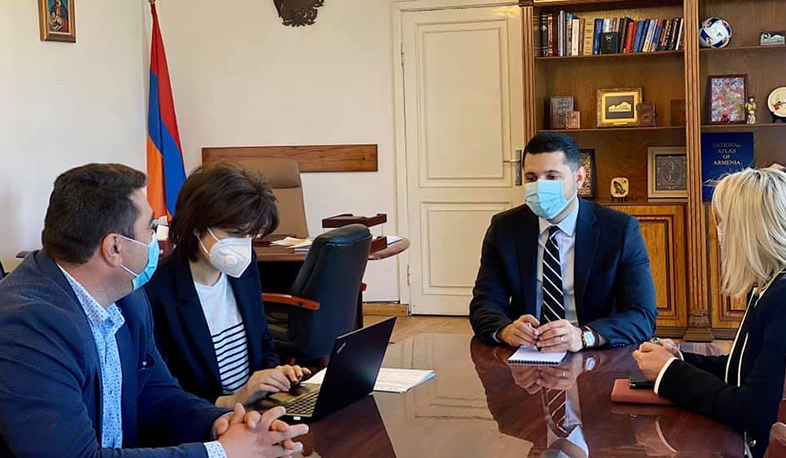 Արմավիրի մարզպետն ընդունել է ՄԱԿ-ի պարենի համաշխարհային ծրագրի դպրոցական սննդի բաժնի պետին և մարզում ծրագրի համակարգողին