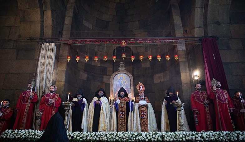 Մայր Աթոռ Սուրբ Էջմիածնում նշվել է Համբարձման տոնը