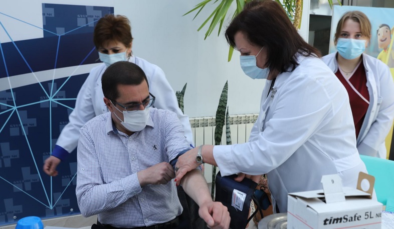 Այսօրվա դրությամբ Շիրակի մարզում պատվաստվել է 1299 քաղաքացի