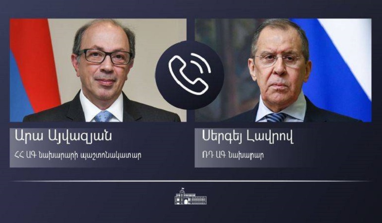 Ara Aivazian had a telephone conversation with Russian Foreign Minister Sergey Lavrov