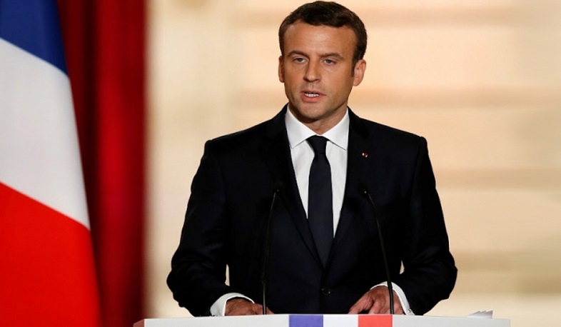 Azerbaijani Armed Forces must be withdrawn immediately: Macron’s post in Armenian