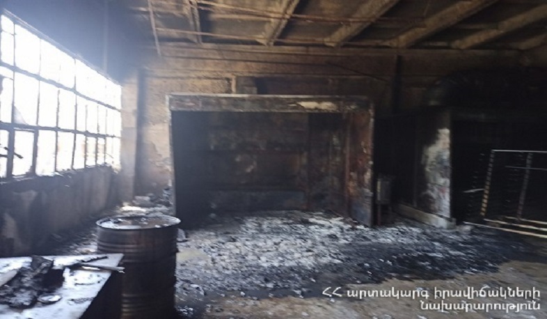 Հրդեհ՝ կահույքի արտադրամասում