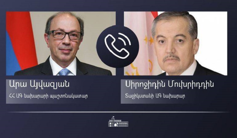 ՀԱՊԿ Հավաքական անվտանգության խորհրդի գործող նախագահի կողմից տրվել են համապատասխան կարգադրություններ. Տաջիկստանի ԱԳ նախարարը՝ Արա Այվազյանին