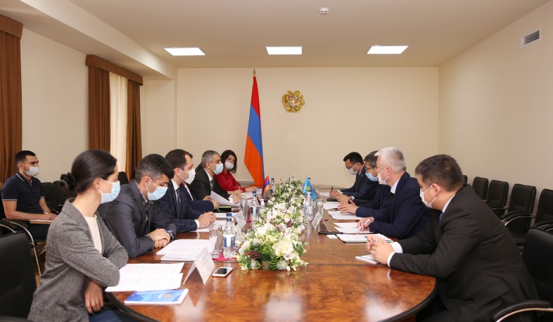 Քննարկվել են հայ-ղազախական առևտրատնտեսական համագործակցության մի շարք հարցեր