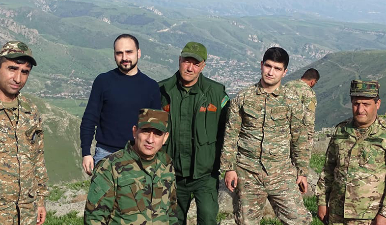 Սյունիքի մարզպետի, Արմեն Խաչատրյանի և Նարեկ Ղահրամանյանի հետ այսօր գնացել էինք Սև լիճ. Ավինյան