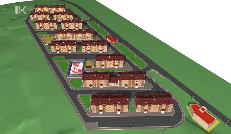 Մեկնարկել են Իվանյան համայնքում նախատեսված նոր թաղամասի շինաշխատանքները