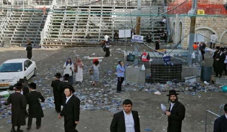 Два человека погибли в результате обрушения трибуны в синагоге под Иерусалимом