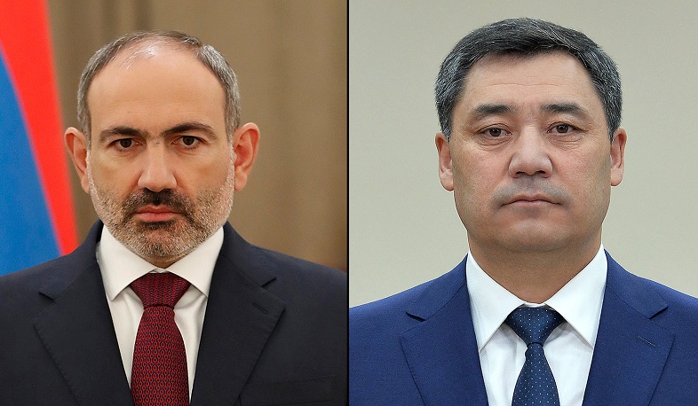Никол Пашинян обсудил с президентом Киргизии ситуацию на армяно-азербайджанской границе
