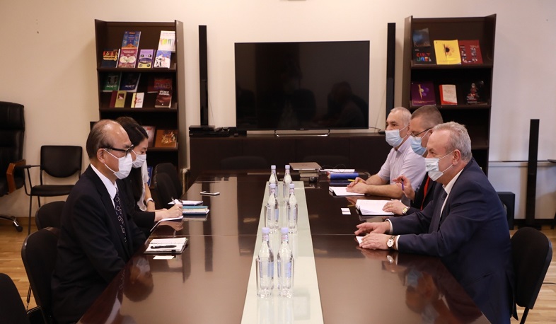 Վահրամ Դումանյանն ընդունել է Ճապոնիայի նորանշանակ դեսպանին