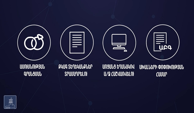 ՔԿԱԳ ոլորտի մի շարք ծառայությունների համար պետտուրքերը հանվել են, որոշների ժամկետները՝ կրճատվել