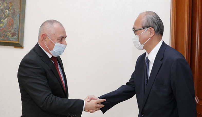 Ճապոնիան պատրաստ է ընդլայնել Հայաստանի հետ գործակցության շրջանակը