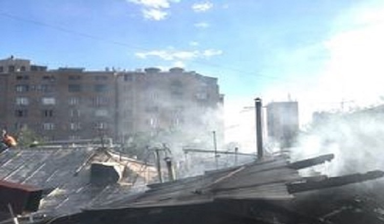 Պուշկին-Սարյան փողոցների խաչմերուկում բռնկված հրդեհը մարվել է