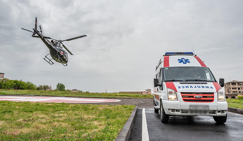 Սանավիացիան շարունակում է կյանքեր փրկել, 15-ամյա երեխայի վիճակը գնահատվում է բավարար