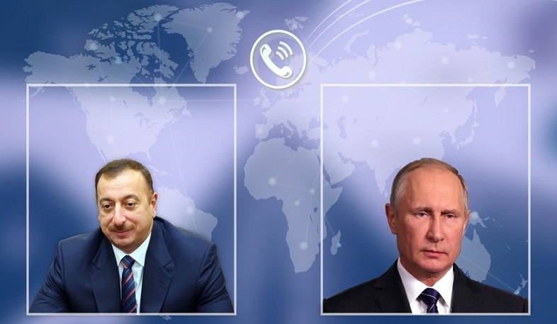 Vladimir Putin and Ilham Aliyev discussed Nagorno-Karabakh issue and situation in Syunik