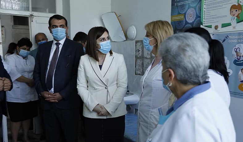 Անահիտ Ավանեսյանն այցելել է Շիրակի մարզ