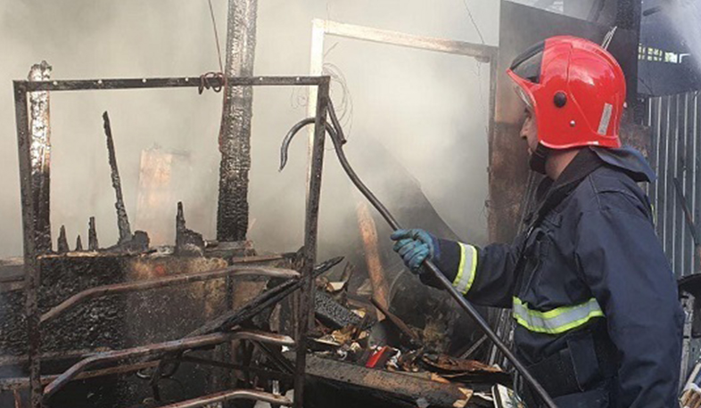 Ռոմանոս Մելիքյանի փողոցում բռնկված հրդեհը մարվել է