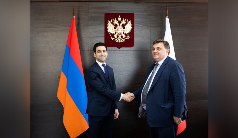 Рустам Бадасян и министр юстиции РФ обсудили возможности углубления сотрудничества