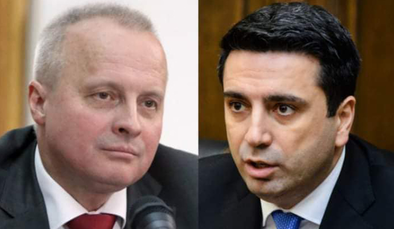 Ալեն Սիմոնյանը հանդիպել է ՀՀ-ում ՌԴ արտակարգ և լիազոր դեսպան Սերգեյ Կոպիրկինի հետ
