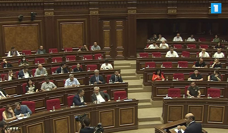 Խորհրդարանը չընդունեց նոր փաստաթղթի առնչությամբ ԱԺ հայտարարության նախագիծը