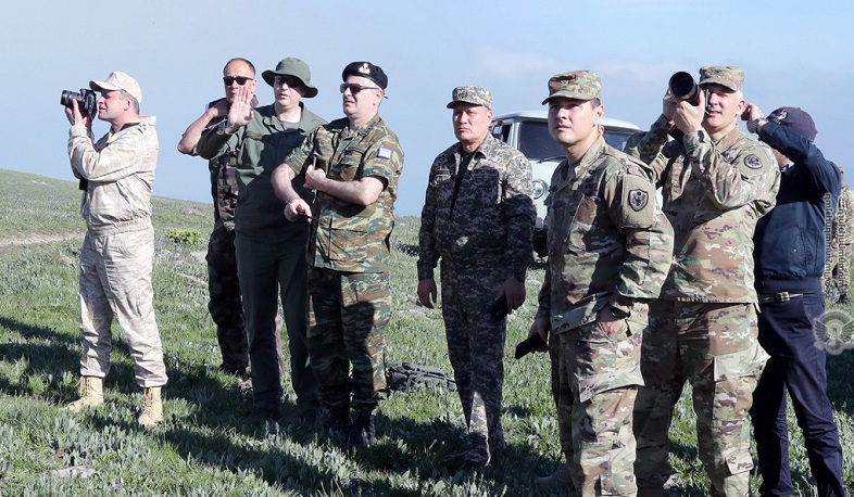 Аккредитованные в Армении военные атташе посетили Сюникскую область