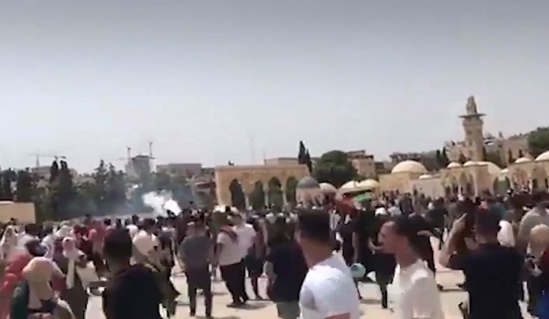 На Храмовой горе в Иерусалиме начались массовые беспорядки