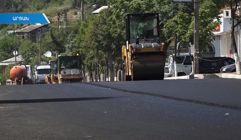 Ասկերանում ասֆալտապատվում են փողոցները. ներդրվել է ավելի քան 1.6 մլրդ դրամ