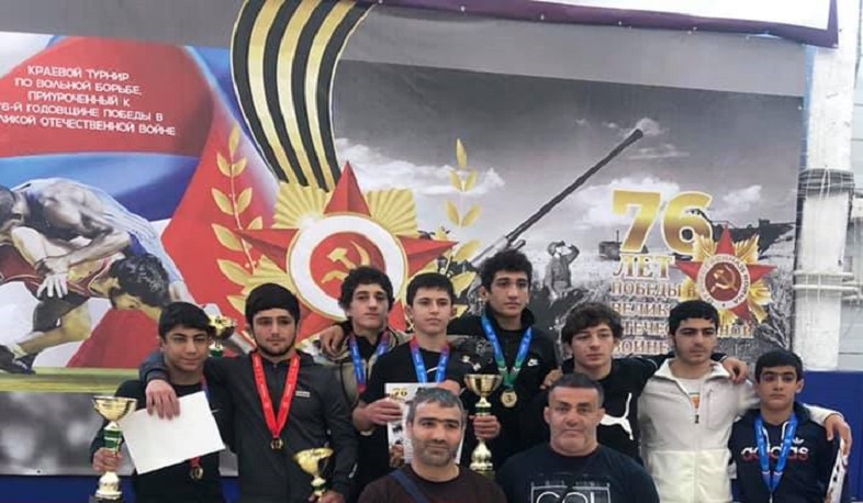 4 ոսկե մեդալ` ազատ ոճի ըմբշամարտի միջազգային մրցաշարից