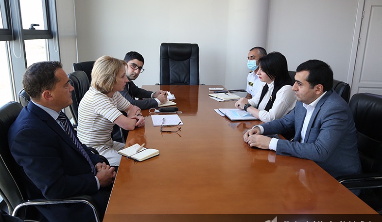 ՊԵԿ փոխնախագահները հանդիպել են Բեռնարկղերի վերահսկողության ծրագրի տարածաշրջանային համակարգողի հետ