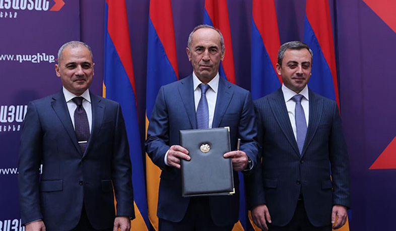 «Հայաստան» դաշինքը հրապարակել է իր նախընտրական ցուցակի առաջին 20 անունները