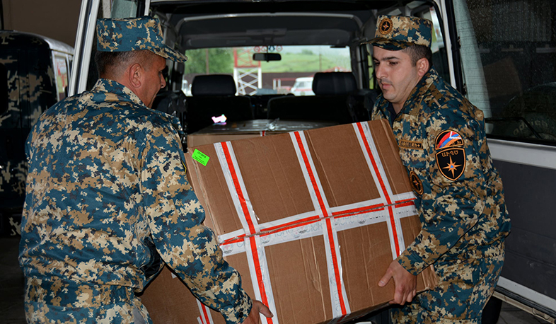 Արցախում ԿԽՄԿ առաքելությունը ԱԻ պետական ծառայությանը նվիրաբերել է սակրավորական-ականազերծման նոր միջոցներ