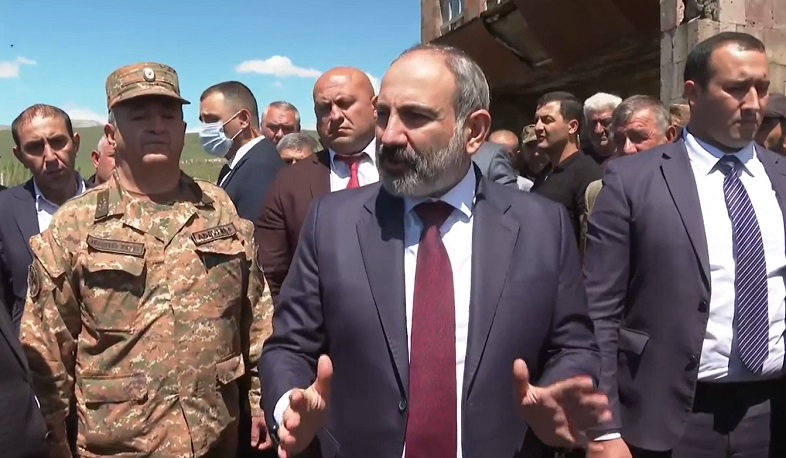 Նիկոլ Փաշինյանը Գեղարքունիքի մարզի Կութ գյուղում է